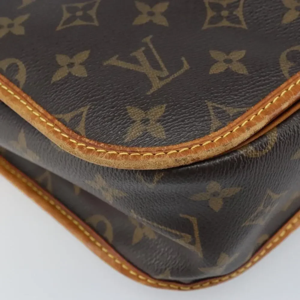 Louis Vuitton Monogram Messenger Bosphore PM Shoulder Bag Brown